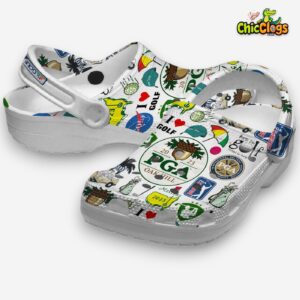 PGA Championship Printed Crocs Clogs - Comfortable Footwear for Men, Women, and Kids - Image 2