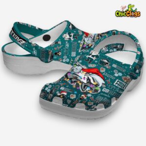 Philadelphia Eagles Classic Crocs - Stylish NFL Printed Design Shoes - Image 2
