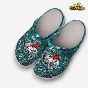 Philadelphia Eagles Classic Crocs - Stylish NFL Printed Design Shoes - Image 3