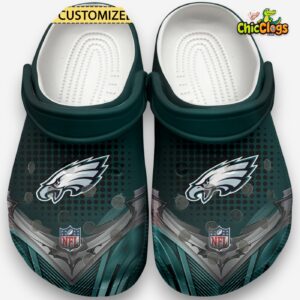 Philadelphia Eagles NFL Sport Classic Crocs For Men, Women, Kids - Image 4