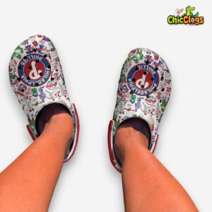 Philadelphia Phillies Printed Pattern Crocs Clogs - Stylish MLB Footwear - Image 3