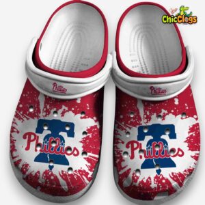 Phillies Crocs Clogs - Comfortable Printed Clogs for Men & Women - Image 1