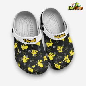 Pokemon Pikachu Black Crocs - Image 2