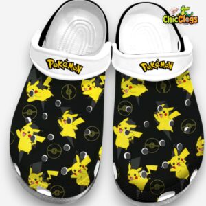 Pokemon Pikachu Black Crocs - Image 4