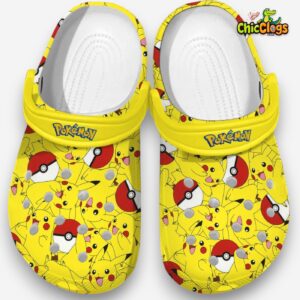 Pokemon Pikachu Pokeball Crocs - Image 2