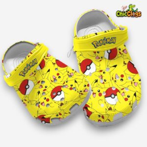 Pokemon Pikachu Pokeball Crocs - Image 3