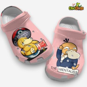 Pokemon Psyduck Print Clogs - Image 2