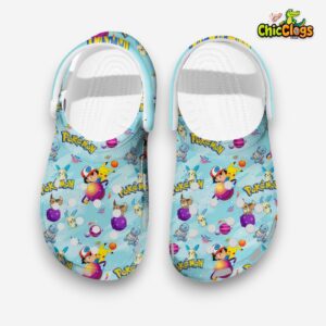 POKEMON Special Edition Blue Crocs - Image 1