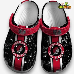 Portland Trail Blazers Clogs - Comfortable Men's & Women's Basketball Shoes - Image 1