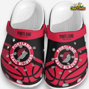 Portland Trail Blazers Clogs - Comfortable Unisex Crocs with Iconic Team Design - Image 1