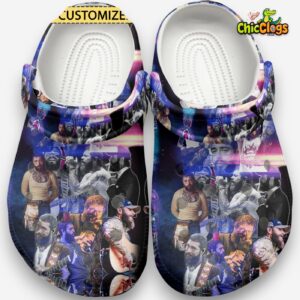 Post Malone Music Classic Crocs For Men, Women, Kids - Image 2