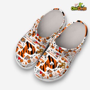 Princeton Tigers NCAA Classic Crocs with Team Spirit Print - Perfect for Fans! - Image 1