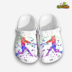 Printed Design Baseball Crocs Clogs for Men & Women - Stylish Footwear - Image 1