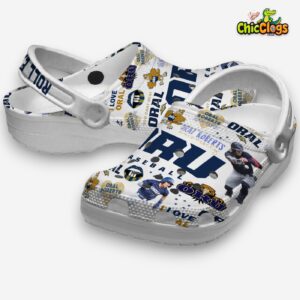 Printed Design Oral Roberts Golden Eagles Crocs Clogs - Image 2