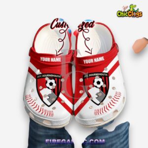 Printed Pattern Crocs Clogs - Bournemouth Design for Unique Style - Image 1