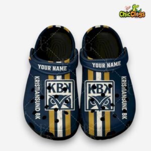 Printed Pattern Crocs Clogs - Kristiansund BK Design - Image 1