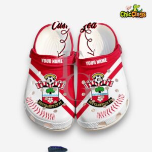 Printed Pattern Crocs Clogs - Southampton Design Comfort Footwear - Image 1
