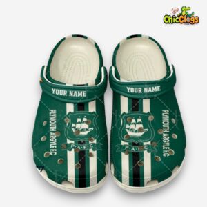 Printed Plymouth Argyle FC Championship Crocs Clogs for Fans - Image 2