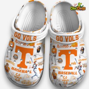 Printed Tennessee Volunteers Crocs Clogs - NCAA Design Footwear - Image 3