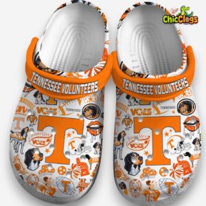 Printed Tennessee Volunteers Crocs Clogs - NCAA Design Footwear - Image 4