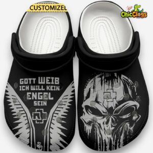 Rammstein Music Classic Crocs For Men, Women, Kids - Image 2