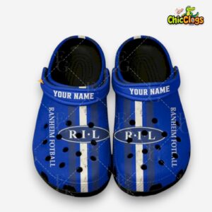 Ranheim Fotball Design Printed Crocs Clogs for Sports Fans - Image 1