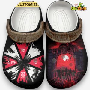 Resident Evil Game Classic Crocs For Men, Women, Kids - Image 2