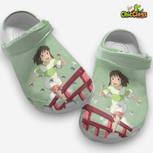 Running Chihiro Anime Clogs, Spirited Away Clogs - Image 1
