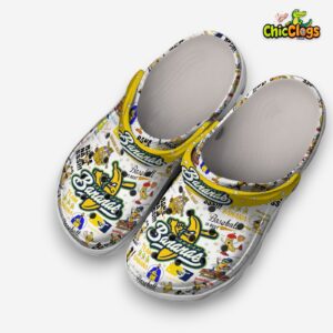 Savannah Bananas Patterned Crocs Clogs - Fun Printed Design Footwear - Image 2