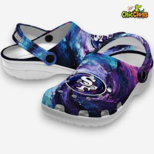 San Francisco 49ers NFL Sport Classic Crocs For Men, Women, Kids - Image 2
