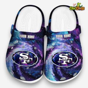 San Francisco 49ers NFL Sport Classic Crocs For Men, Women, Kids - Image 4