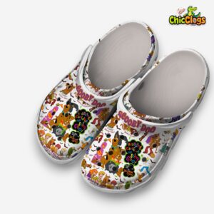 Scooby Doo Cartoon Classic Crocs For Men, Women, Kids - Image 8
