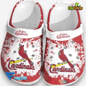 St. Louis Cardinals Classic Crocs with Vibrant Printed Design - MLB Merchandise - Image 1