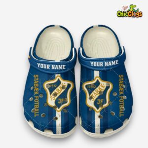 Stabæk Fotball Patterned Crocs Clogs - Stylish & Unique Design - Image 2