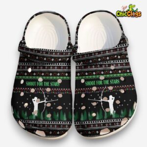 Starry Sky Archery Classic Crocs Shoes - Unique Printed Design - Image 1