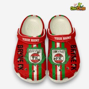 Stylish Bryne FK Printed Pattern Clogs - Trendy Design Crocs for Comfort - Image 2