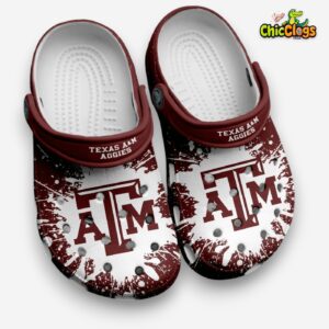 Texas A&M Aggies Crocs Clogs - NCAA Comfortable Footwear for Men & Women - Image 1