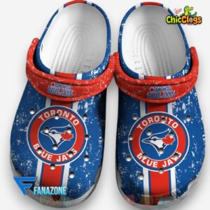 Toronto Blue Jays Classic Crocs with Printed Design - MLB Team Footwear - Image 1