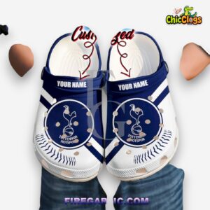 Tottenham FC Patterned Clogs - Stylish Printed Crocs for Fans - Image 1