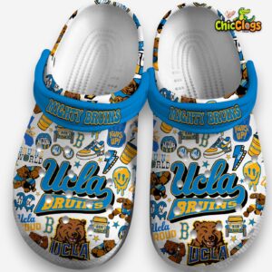 UCLA Bruins Patterned Crocs Clogs - NCAA Printed Design for Sports Fans - Image 3