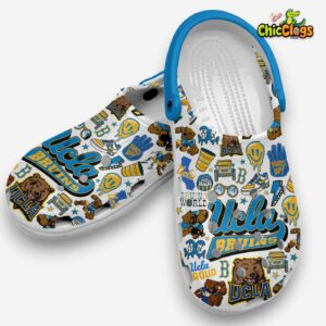 UCLA Bruins Patterned Crocs Clogs - NCAA Printed Design for Sports Fans - Image 5