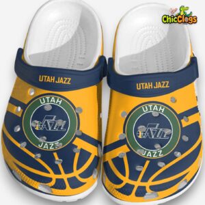 Utah Jazz Basketball Clogs - Comfortable Crocs for Men & Women - Image 1