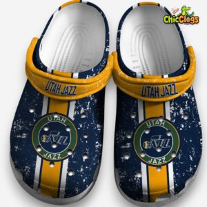 Utah Jazz Clogs - Comfortable Crocs for Men and Women - Basketball Team Footwear - Image 1