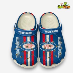 Vålerenga Fotball Printed Design Clogs - Stylish Crocs for Fans - Image 2