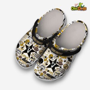 Vanderbilt Commodores NCAA Printed Design Crocs Clogs - Stylish Team Footwear - Image 1