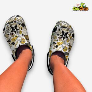 Vanderbilt Commodores NCAA Printed Design Crocs Clogs - Stylish Team Footwear - Image 3