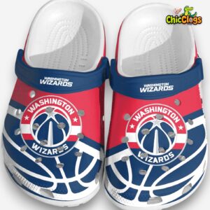 Washington Wizards Clog Shoes - Comfortable Crocs for Men & Women - Image 1