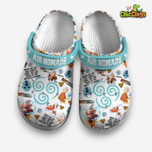 Avatar The Last Airbender Air Nomads 3D Printed Classic Crocs Shoes - Image 3