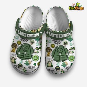 Avatar The Last Airbender Earth Kingdom 3D Printed Classic Crocs Shoes - Image 3