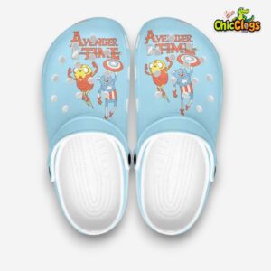 Avenger Time Cartoon Blue Classic Crocs - Image 3
